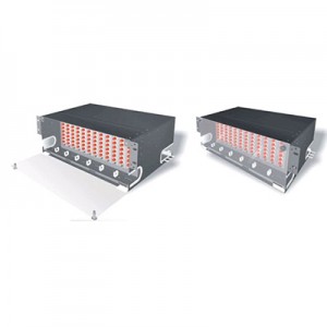 1U Fiber Optic Patch Panel