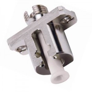 Famel to Male Hybrid ST Female-LC Male Simplex Metal Adaptor